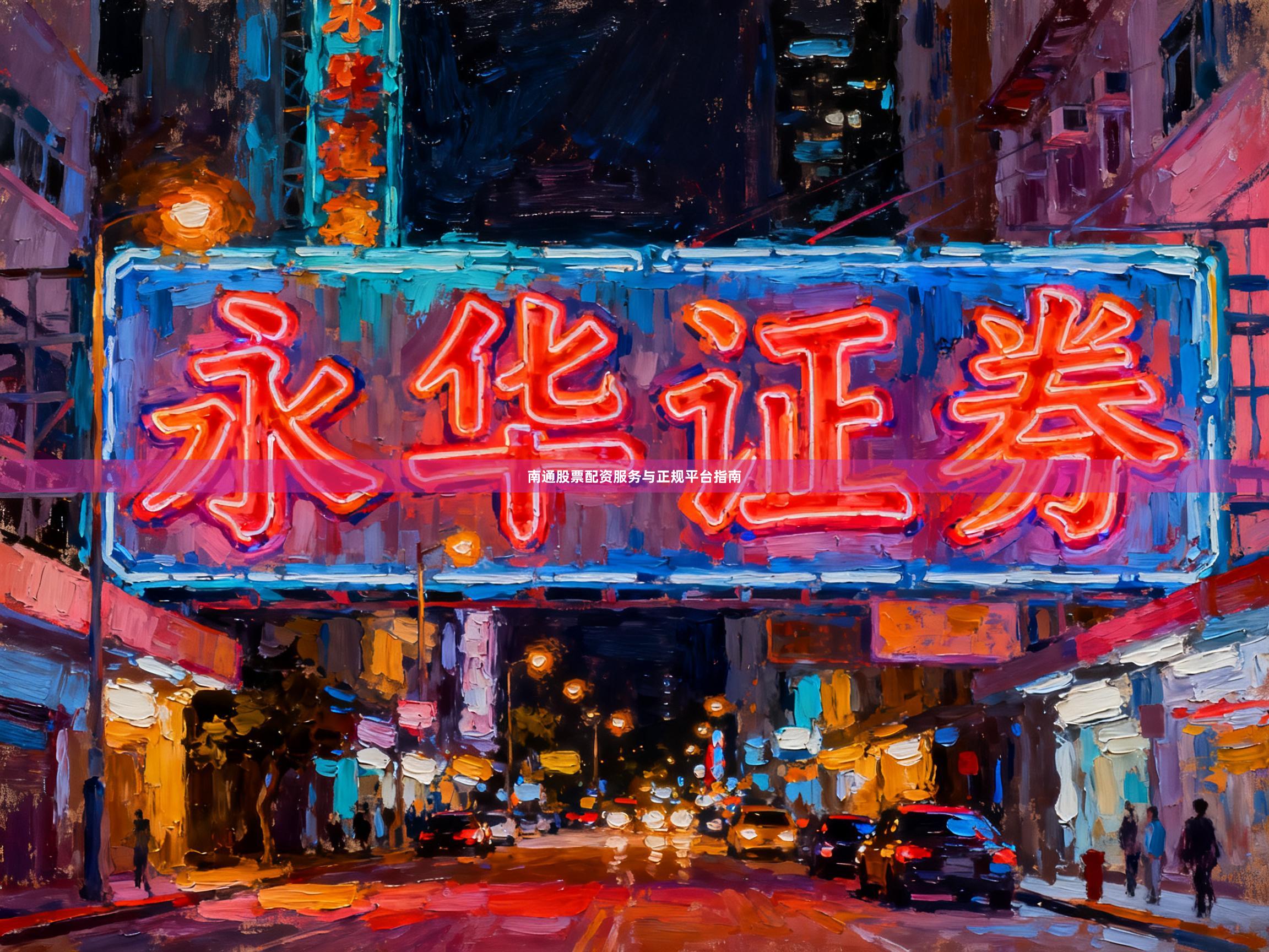 南通股票配资服务与正规平台指南